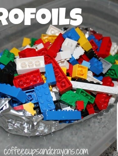 This is a great "sink and float" physics project for kids (and it's a water experiment!)