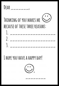 Smile it Forward Activity for Kids with Free Printable