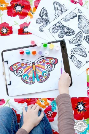3 Beautiful Butterfly Coloring Pages to Download &amp; Print | Kids ...
