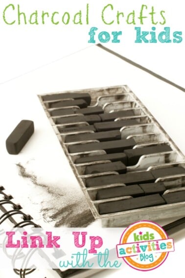 Charcoal Crafts for Kids from the Kids Activities Blog