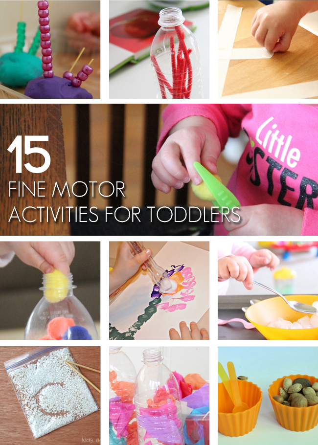 15 Fun Fine Motor Activities For Toddlers Kids Activities Blog