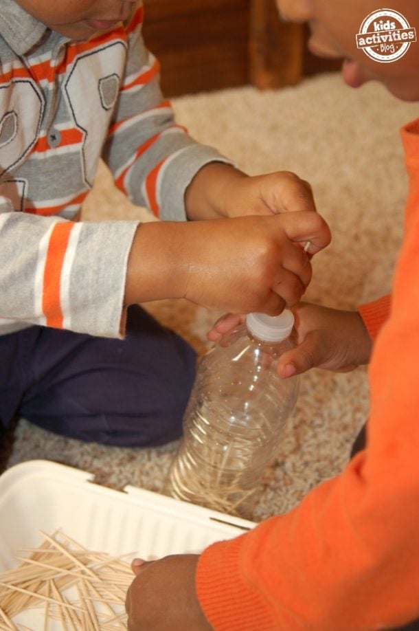 Fine Motor Skills Bottle for Toddlers Kids Activities Blog