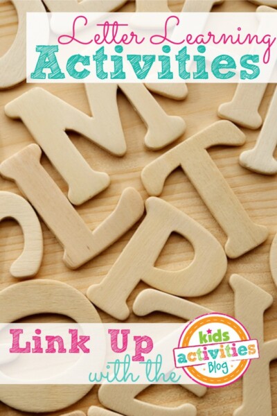 Letter Learning Activities ~ Add Yours Kids Activities Blog
