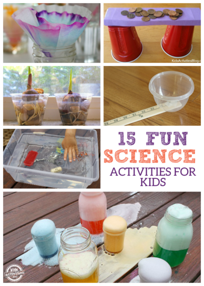 25 Science Experiments for Kids - Kids Activities Blog