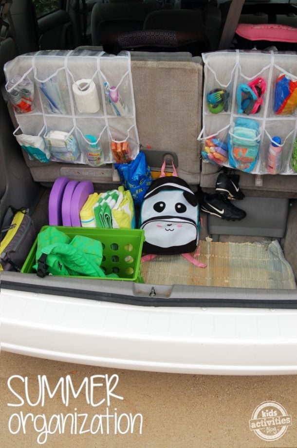 Genius Car Organization Ideas for the Family Car, Van or SUV Kids