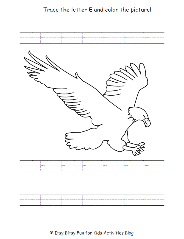 Fun Letter E Worksheets Printable Preschool Pack | Kids Activities Blog