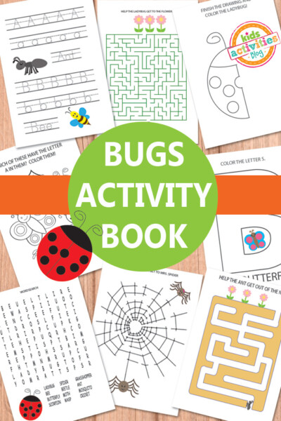 Bugs Activity Sheets Free Kids Printable Kids Activities Blog
