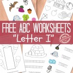 Free Letter I Worksheets For Preschool &amp; Kindergarten | Kids Activities ...