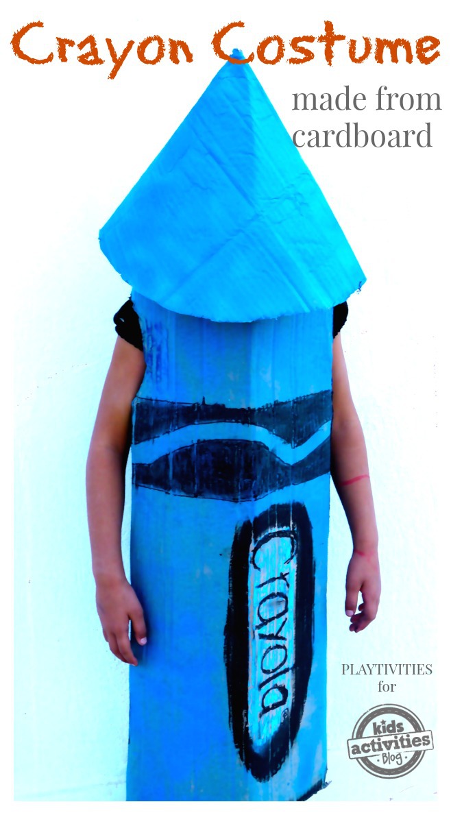 DIY Crayon Costume From Cardboard Kids Activities Blog DIY Crayon Costume From Cardboard Kids Activities Blog