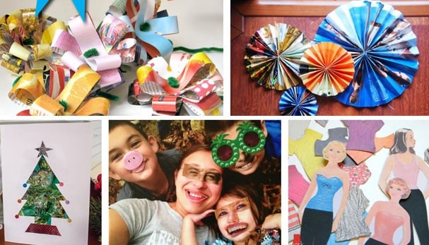 14 Crafts from Magazines: Recycling Projects