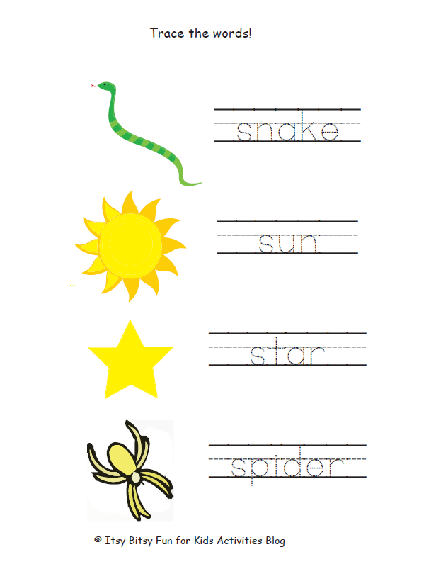 Free Letter S Worksheets For Preschool &amp; Kindergarten | Kids Activities Blog