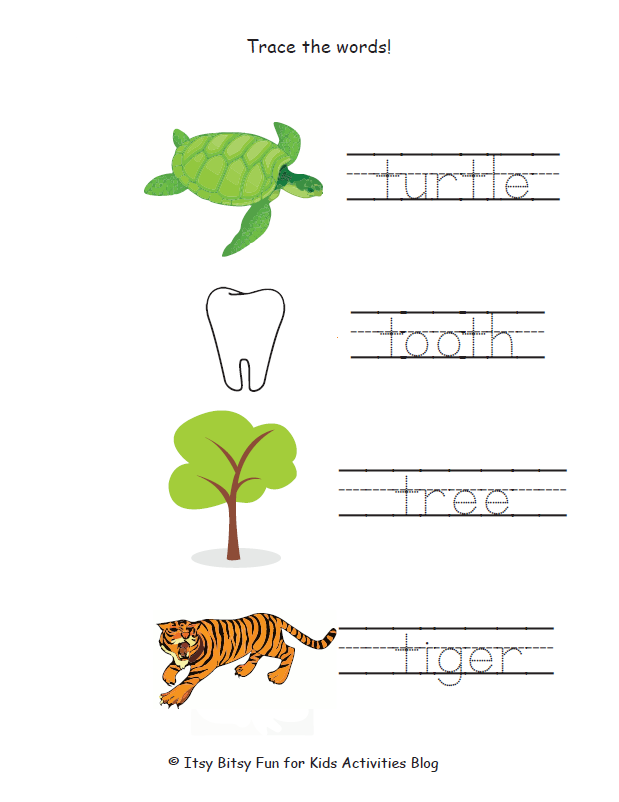 Free Letter T Worksheets For Preschool &amp; Kindergarten | Kids Activities ...