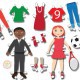 Free Printable Paper Doll Clothes &amp; Accessories Pack | Kids Activities Blog