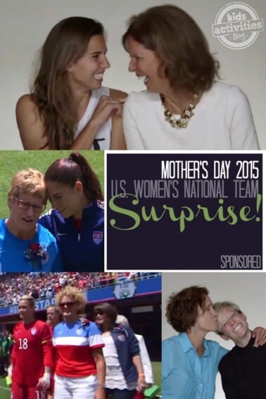 Mothers Day 2015 for US Womens National Team