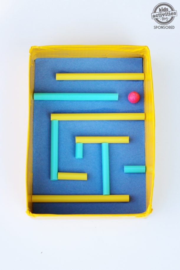 Super Fun DIY Marble Maze Craft for Kids | Kids Activities Blog