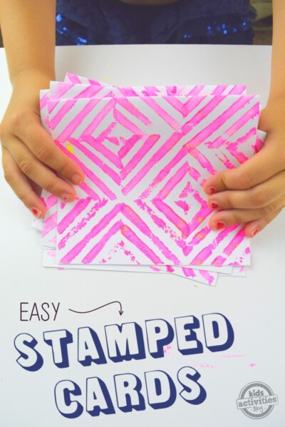 Easy Craft: Make Block Stamps - Kids Activities Blog