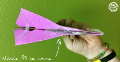 Paper Plane Coin How To Make A Paper Airplane • Kids Activities Blog