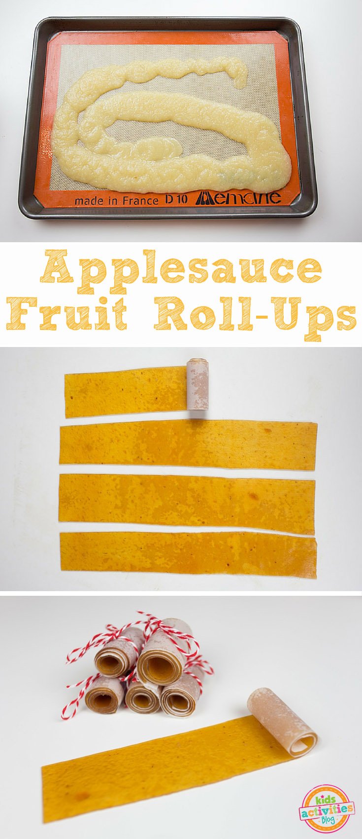 1 Ingredient Doityourself Fruit RollUp Recipe [Pssst...it is