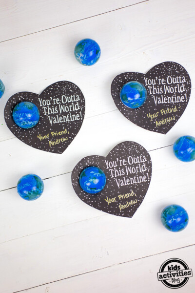 Printable Valentine: You're Outta This World | Kids Activities Blog