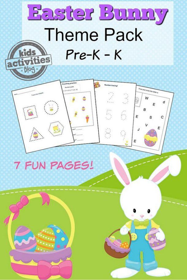 Fun Free Printable Easter Preschool Worksheets Kids Activities Blog