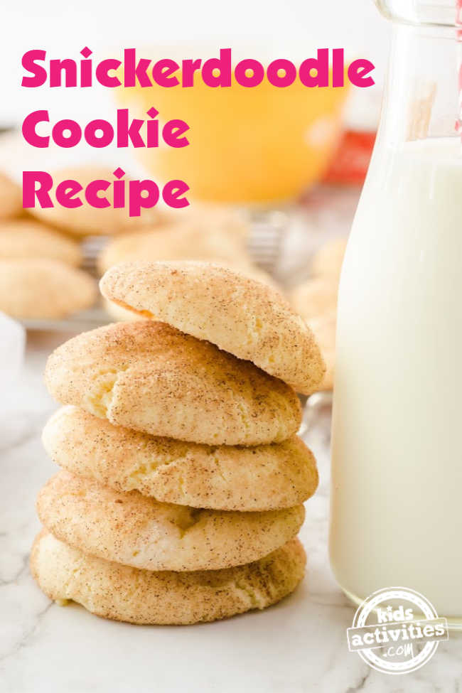 Easy Snickerdoodle Cookie Recipe Kids Activities Blog