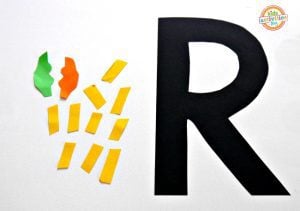 Letter R Craft- R Is For Road Preschool Craft | Kids Activities Blog