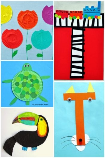 20+ Letter T Crafts & Activities - Preschoolers Learn the Alphabet