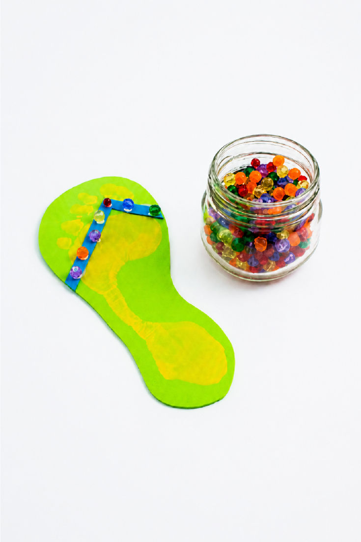 Sandal Craft For Kids