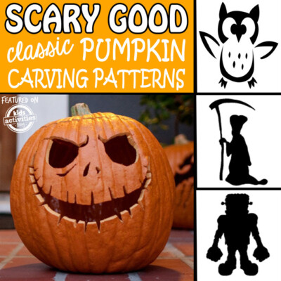 35 of the BEST Jack o Lantern Stencil Patterns | Kids Activities Blog