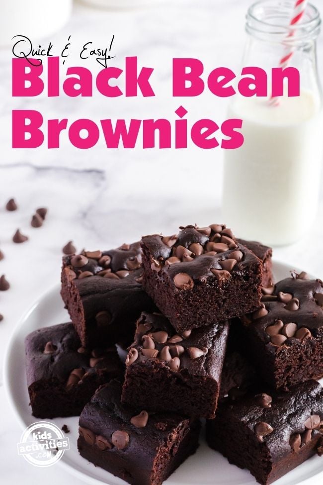 Easy Black Bean Brownies Recipe Kids Activities Blog
