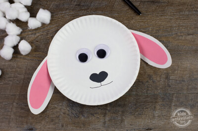 Soft &amp; Wooly Easy Paper Plate Lamb Craft | Kids Activities Blog