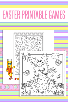 Free Easter Printables for Kids: 30 Pages of Easter Games &amp; Worksheets ...
