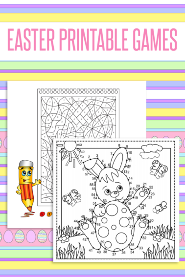 Free Easter Printables for Kids: 30 Pages of Easter Games &amp; Worksheets ...