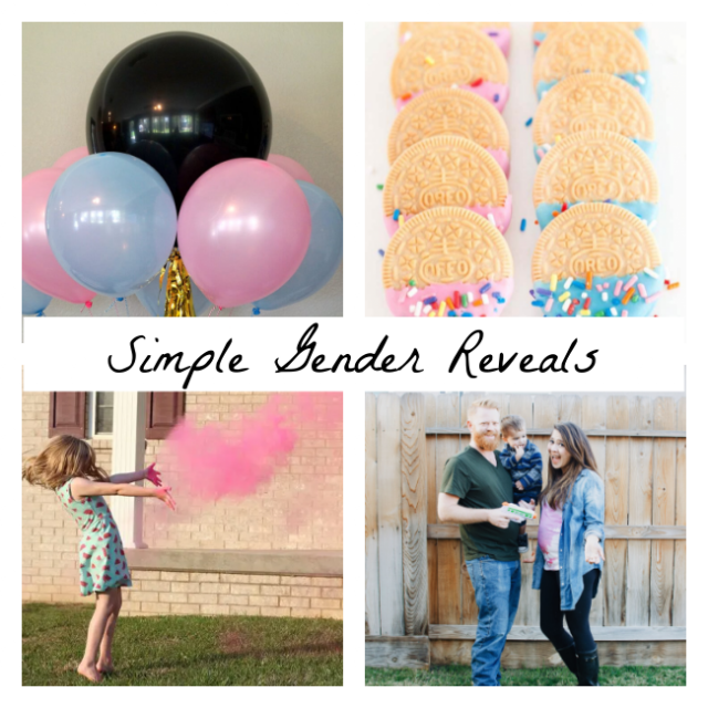 20+ Unique & Simple Gender Reveal Ideas • Kids Activities Blog