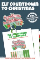 Elf on the Shelf Countdown to Christmas Paper Chain Idea | Kids ...