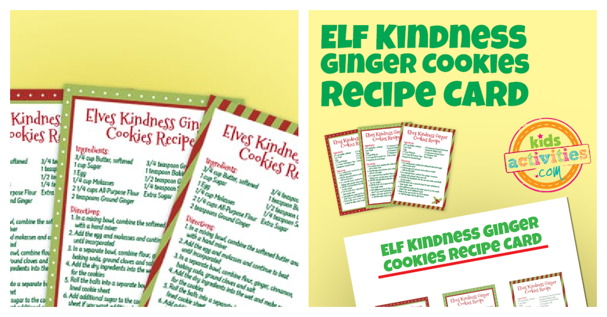 Elf on the Shelf Kindness Cookies Christmas Idea | Kids Activities Blog