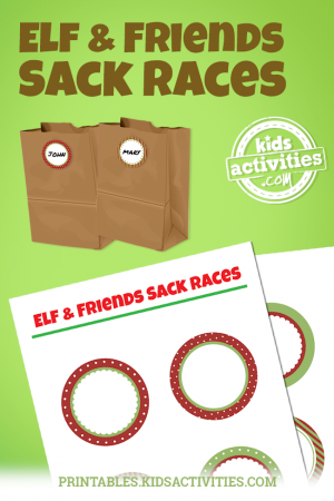 Elf & Friends Sack Races