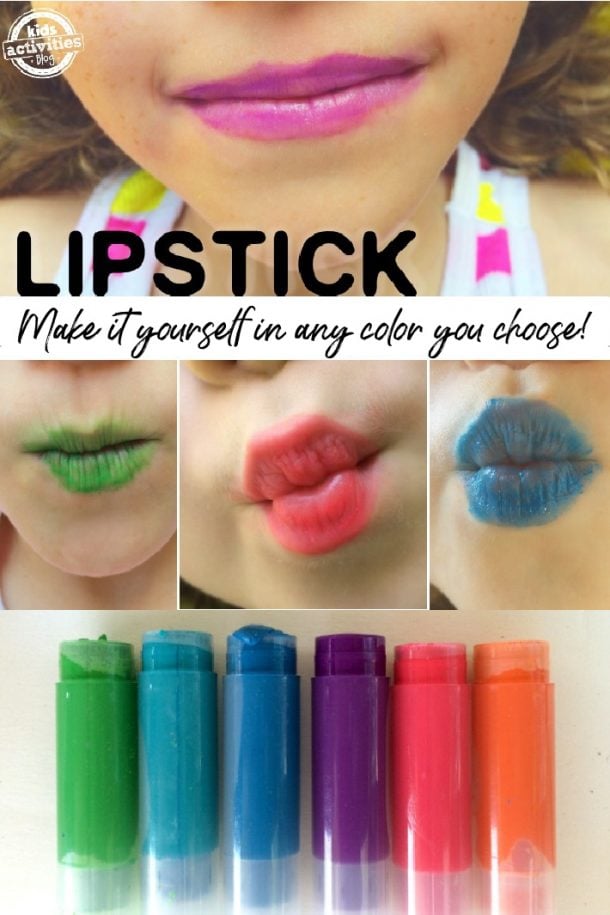How to Make Lipstick with Crayons for Kids Kids Activities Blog