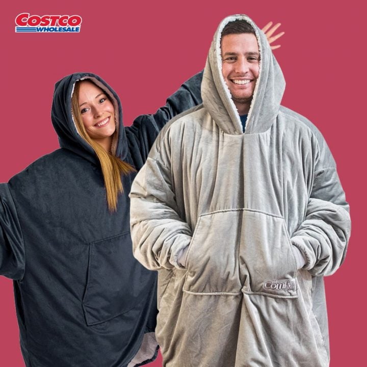 Costco is Selling Giant Blanket Sweatshirts So You Can Be Comfy and