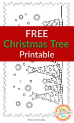 FREE Christmas Tree Printable Kids Activities Blog