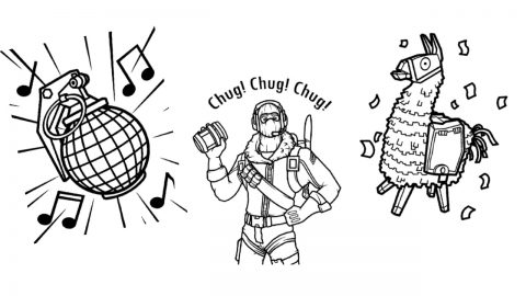 Free Printable Fortnite Coloring Pages | Kids Activities Blog