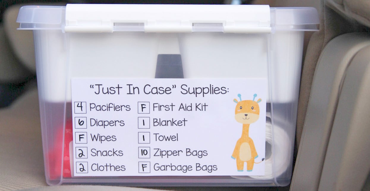 Baby ? Travel Kit with Essentials for Your Car