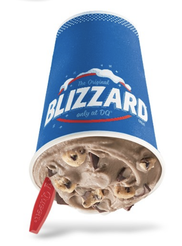 Dairy Queen Released A New Double Fudge Cookie Dough Blizzard and It's