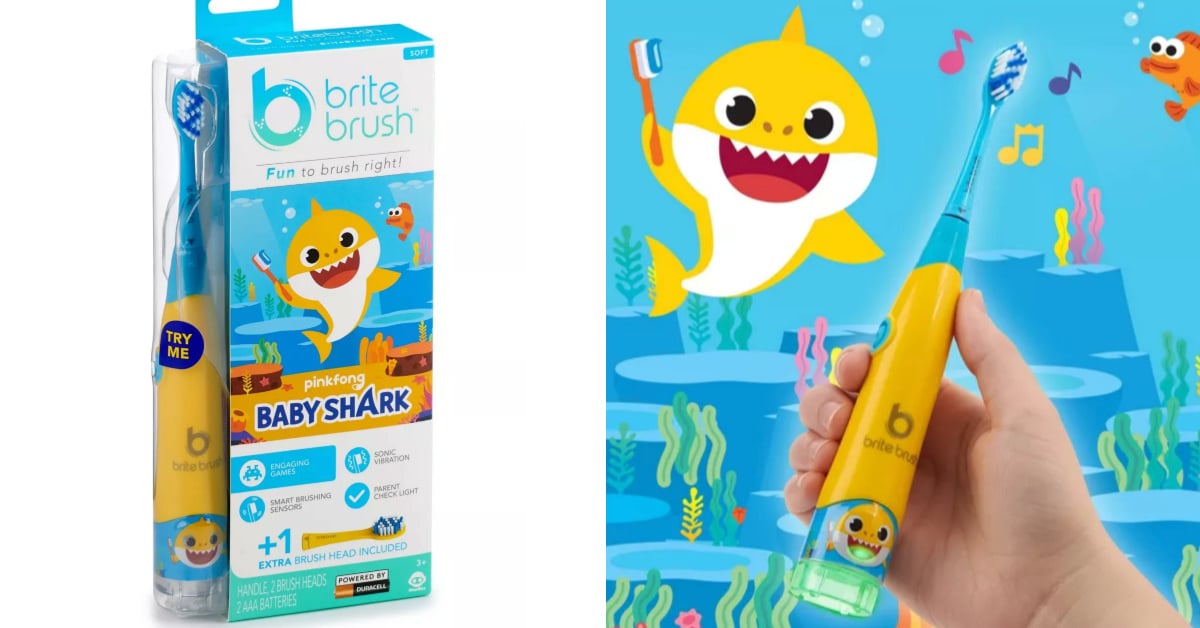 You Can Get A Baby Shark Toothbrush That Sings The Song As Your Kids