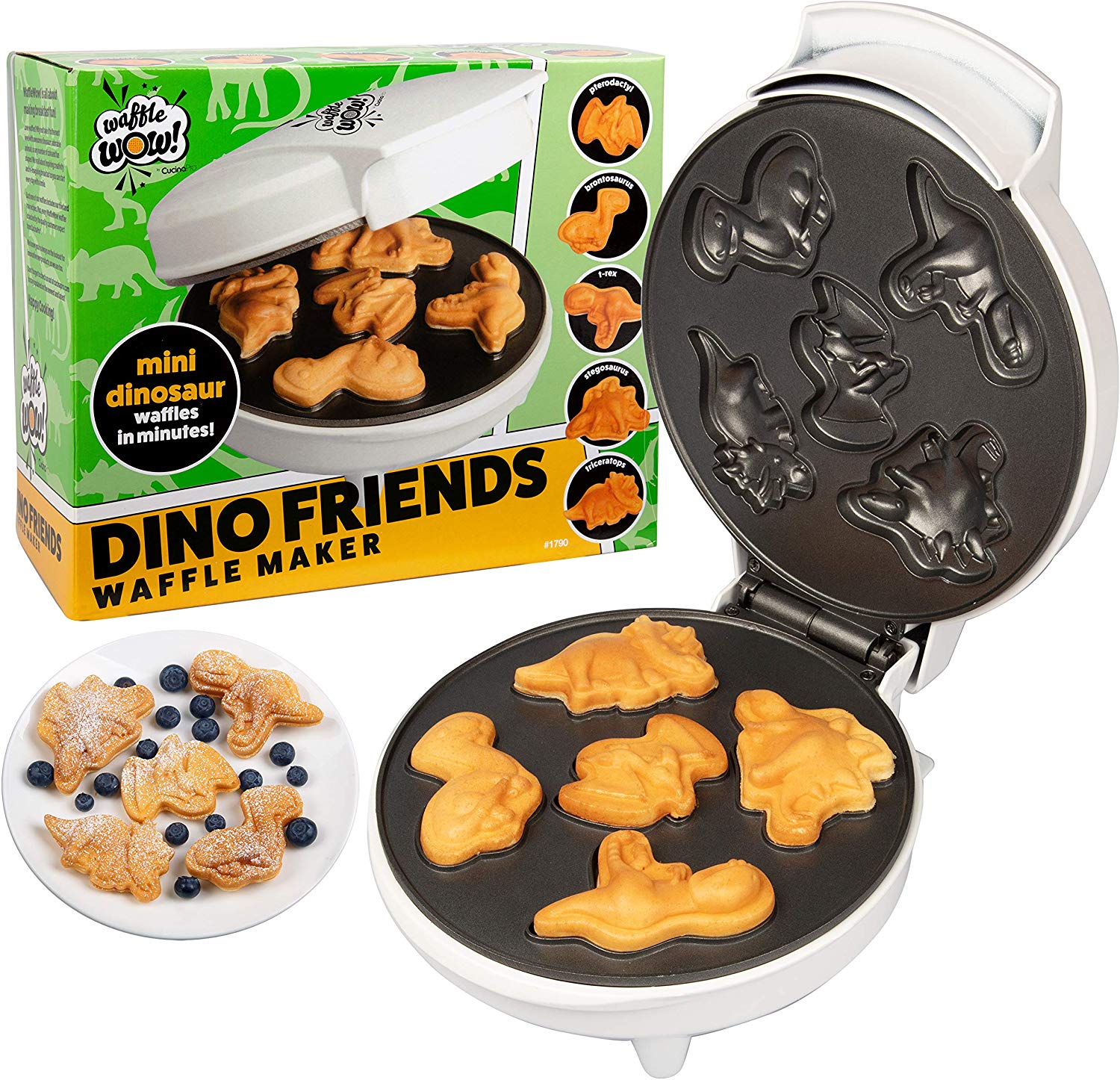 You Can Get A Mini Dinosaur Waffle Maker For A Breakfast That's Worth