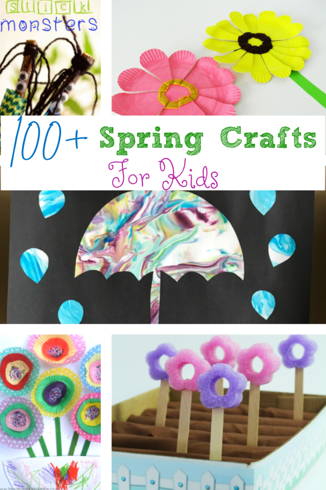 170+ Gorgeous Spring Crafts | Kids Activities Blog