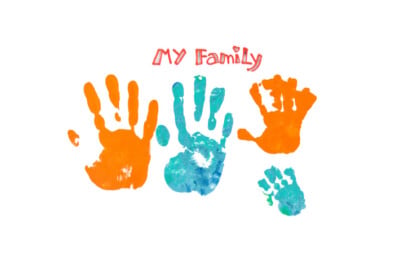 Genius Ideas for How to Make A Family Handprint Keepsake | Kids ...