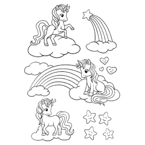 Free Printable Unicorn Printable For Kids To Color | Kids Activities Blog