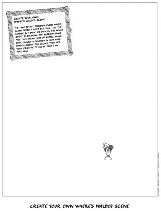 Wheres Waldo Free Games amp Printables - Wheres Waldo Online Free Printable Activity From Candlewick Kids Activities Blog 610x800