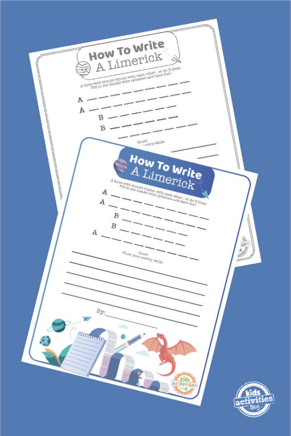 Celebrate National Limerick Day With This Free Printable Limerick Activity